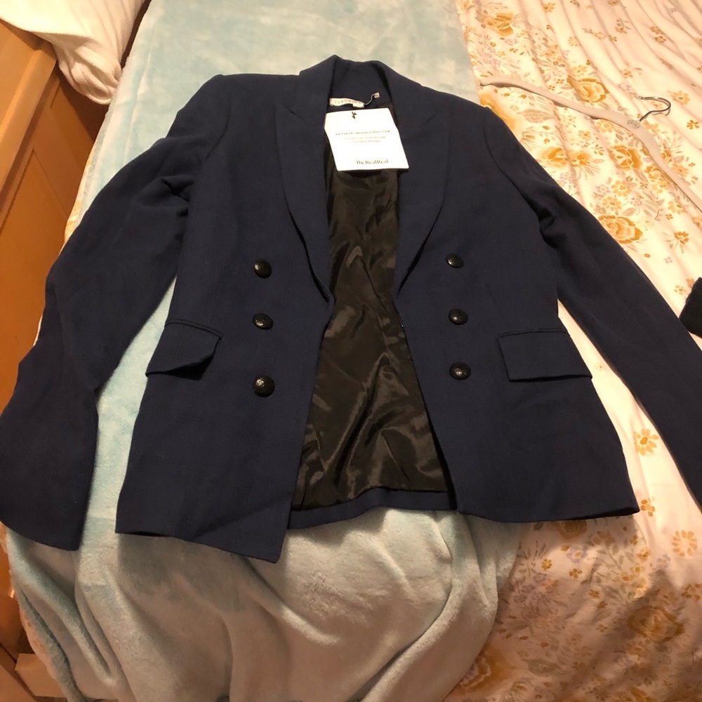 Veronica beard navy blazer